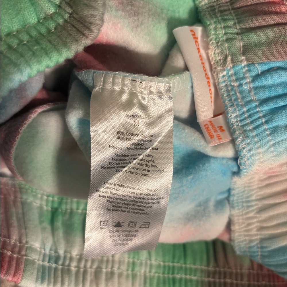 Nickelodeon Pastel Tie-Dye hoodie and shorts set - Picture 4 of 5